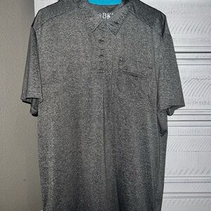 Men's Gray Polo Shirt